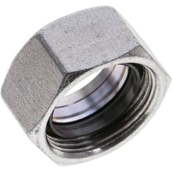 28 M36x2 End Cap Stalen NBR