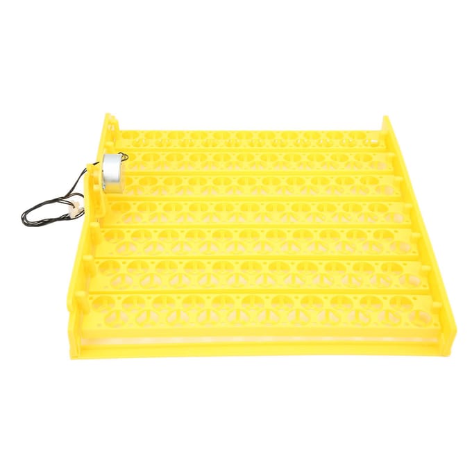 154 stuks Volautomatische Eierbroedlade Holle Stijl Duurzame Eierbroedmachine Lade voor Kip Eend yellow