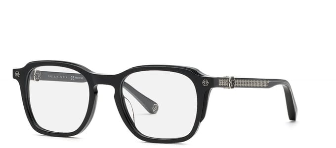 Philipp Plein VPP059M Nero lucido 51/20/145 MAN Brilmonturen