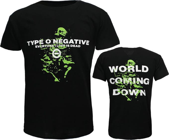 Type O Negative Everyone I Love Is Dead T-Shirt - Officiële Merchandise - S