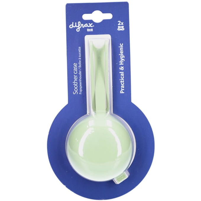 Difrax Silicone Fopspeendoosje Pistachio 1 Overige