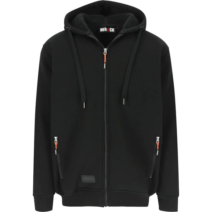 Herock Otis warme sweater 600 g/m2 (2102) - Zwart - S