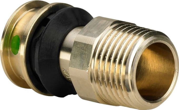 Viega Raxofix-overgangsstuk, d 63mm, R 2 siliciumbrons Model 5311, 646370