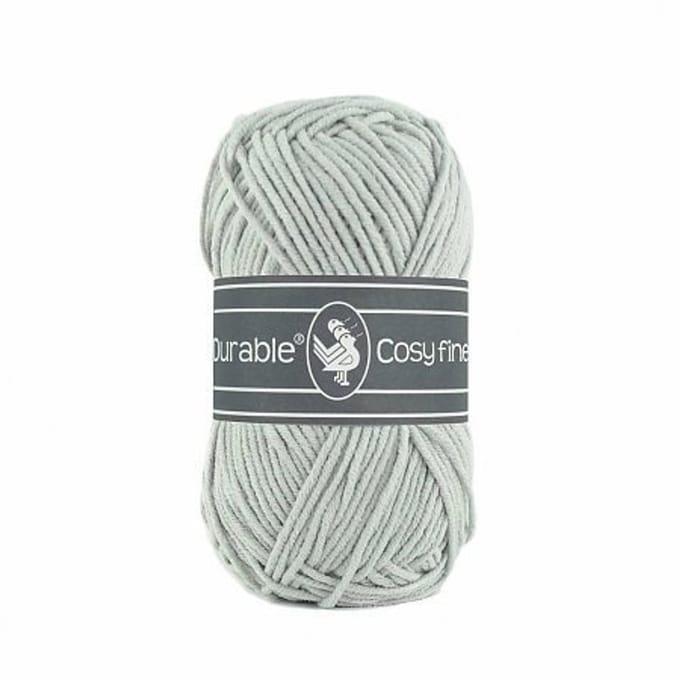 10 x Durable Cosy Fine Silver Grey (2228)