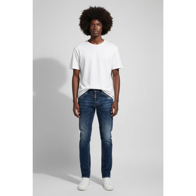 Dsquared2 Jeans Blue Maat: 58 | Straight Jeans Outlet | Heren | Blauw