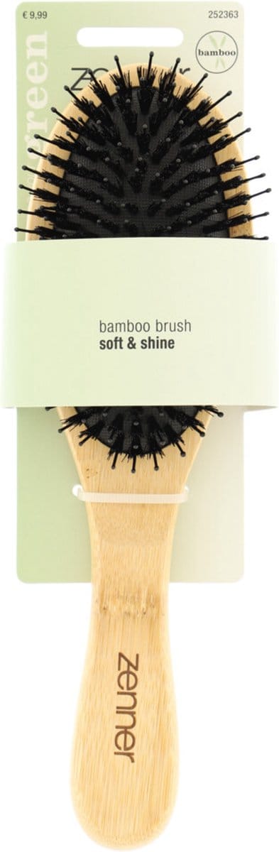 Zenner Haarborstel Bamboo Ovaal Mix Haar -