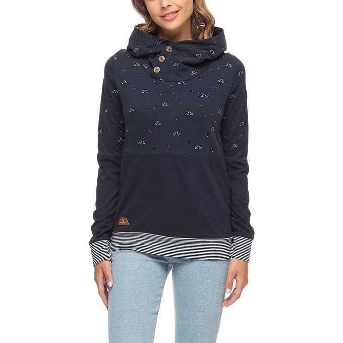 Ragwear sweatshirt lucie Wit-Xs