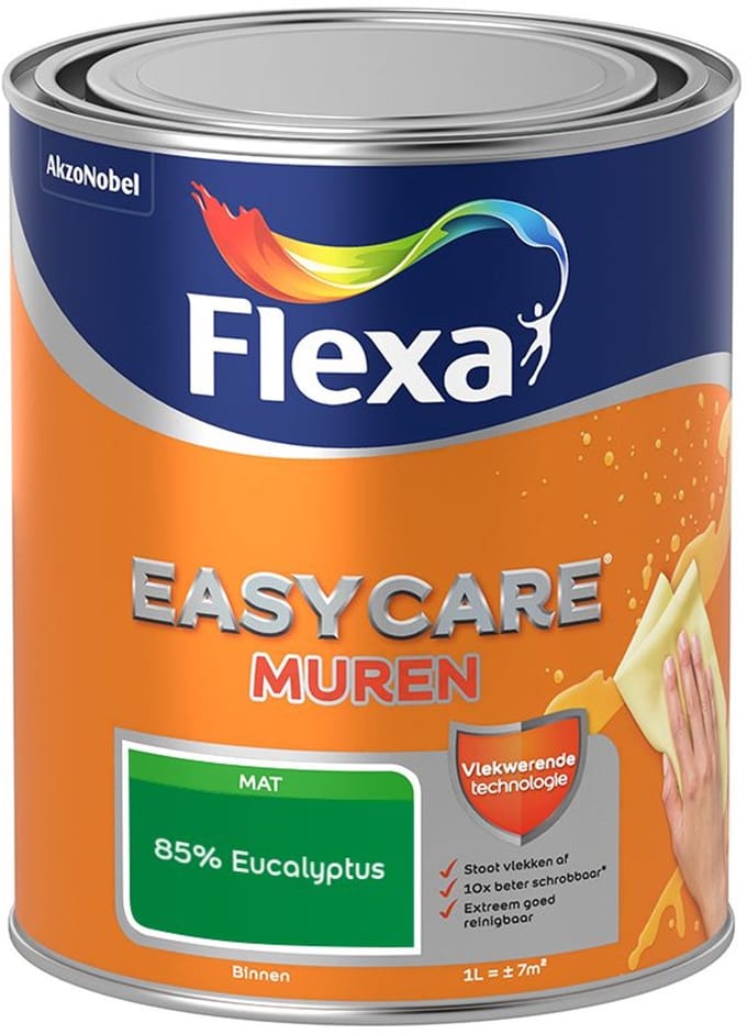 Flexa - Easycare Muren - 85% Eucalyptus - Mengverf - 1 L