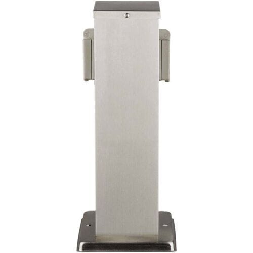 Heitronic 35460 Buitenstopcontact RVS Aanraakbeveiliging