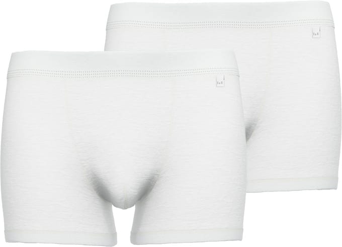 Gotzburg heren boxer normale lengte (2-pack) - wit