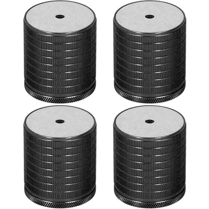 4 Pièces Élévateur de Meuble 4375mm Réglable Forte Portance Alliage d'Aluminium Robuste Élévateur de Lit