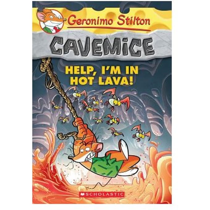 Geronimo Stilton Cavemice #3: Help, I'm In Hot Lava! - Geronimo Stilton