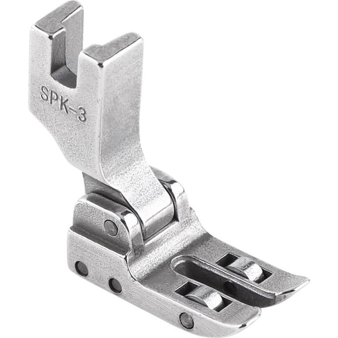 1 stuks Industriële Naaimachine Roller Persvoet Stikken PVC Leer Stof white