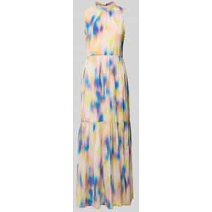 Maxi-jurk met halter, model 'VIRANO'