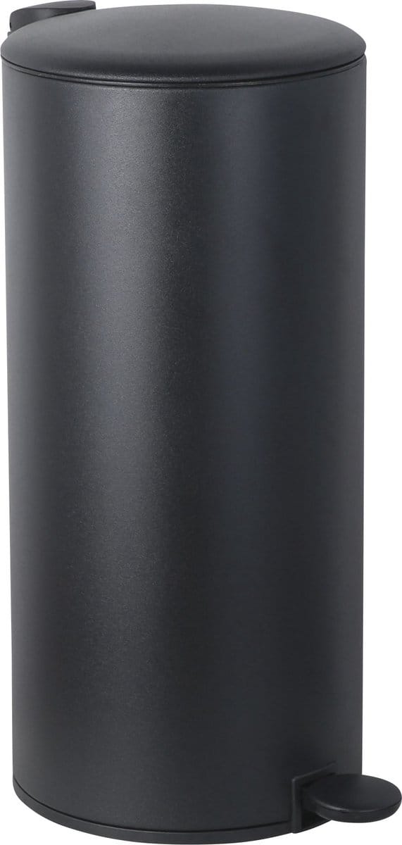 Practo Home Pedaalemmer - prullenbak 30l mat zwart