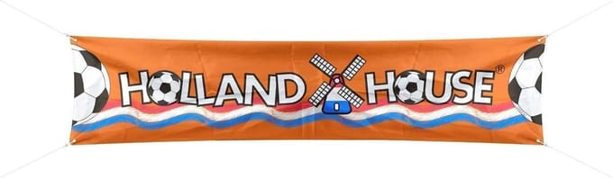 Mega spandoek - holland voetbal - 360x60cm - WK2026