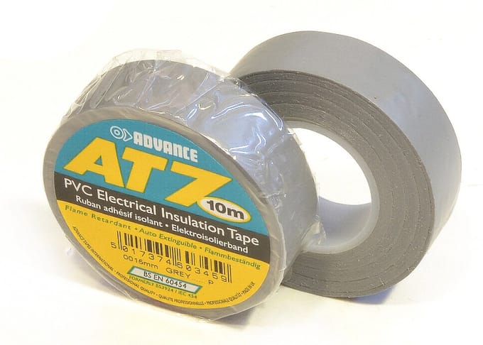 Advance AT7 PVC - Isolatietape - 15mm x 10m - Grijs