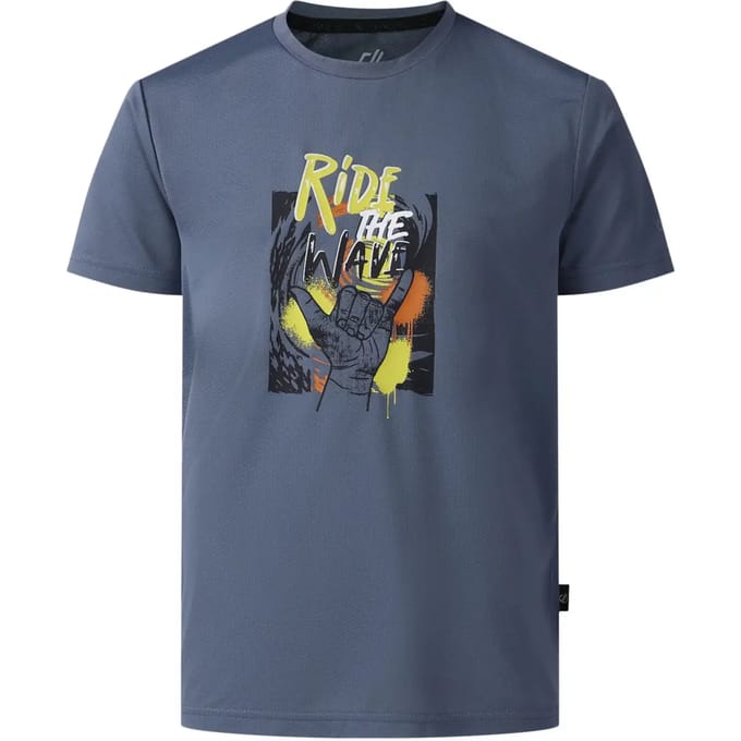 Dare2B Kids Amuse III T-shirt met korte mouwen en mesh-print