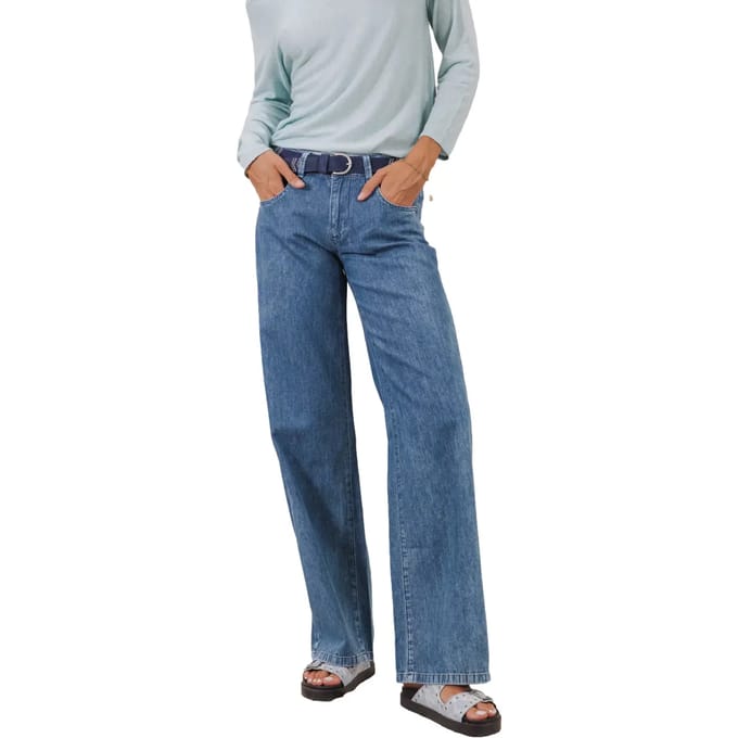Vrouwen wide leg jeans Freeman T Porter Agatha