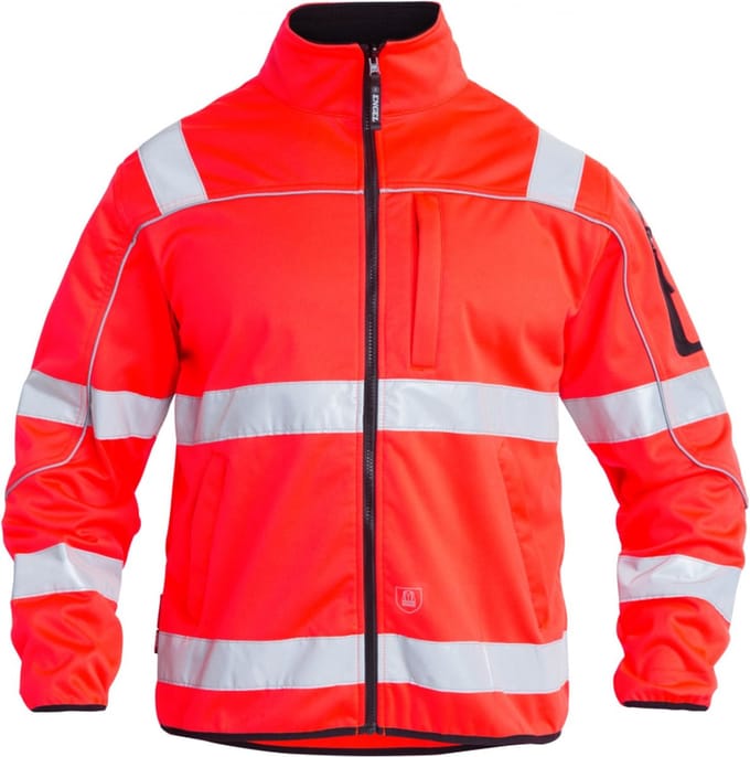 FE Engel Softshell Jas EN 20741 1153-237 - Rood 47 - XL