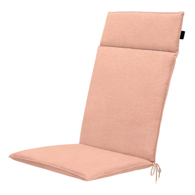 Madison - Tuinstoelkussen Hoge Rug Napels salmone - Ca. 120x50 cm - Set van 4