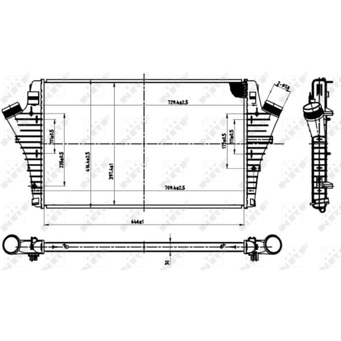 Intercooler NRF 30475