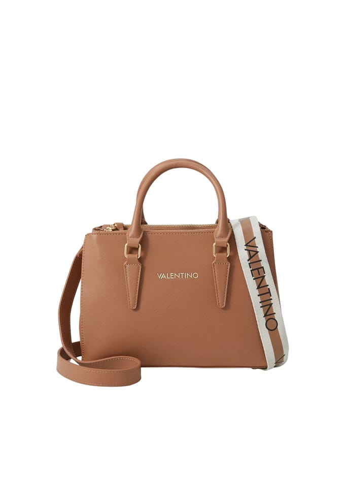 VALENTINO handtas schoudertas Zero Re Shopping Bag Cuoio bruine
