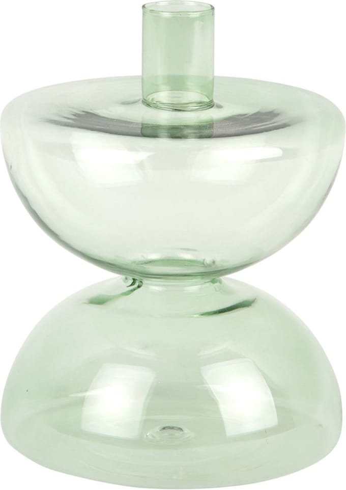 Present Time Kandelaar Diabolo - Groen - Ø12cm - Scandinavisch,Modern