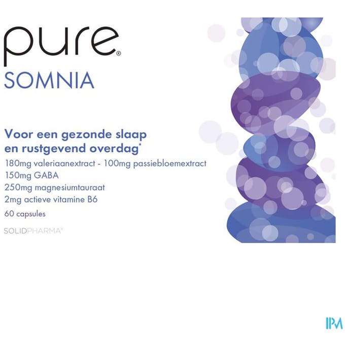 Pure Somnia 60 Plantaardige Capsules