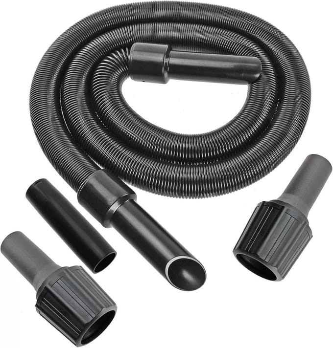 6 Meter Verlengslang Set voor Stofzuiger met 3 Adapters voor Groter Bereik