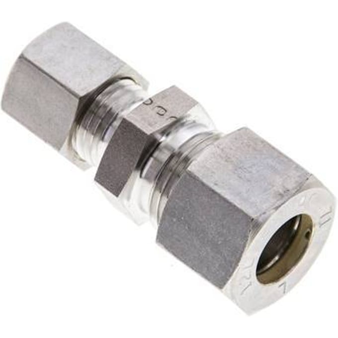 8L & 12L RVS Rechte Knelfitting 315bar ISO 8434-1