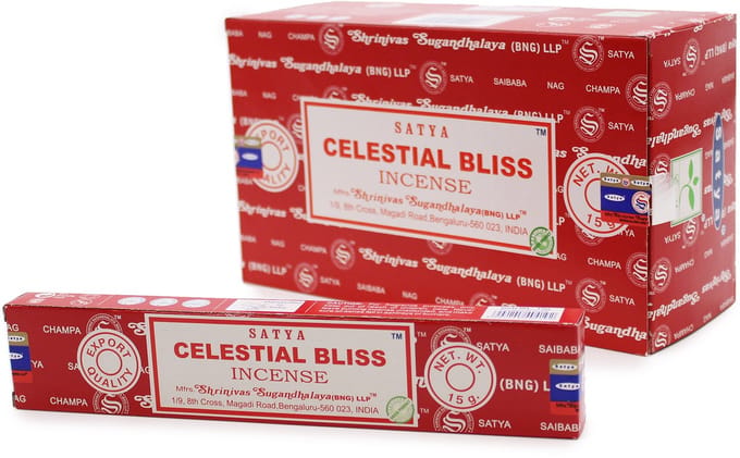 Satya Wierook - Celestial Bliss - doos 12 pakjes van 15 gram