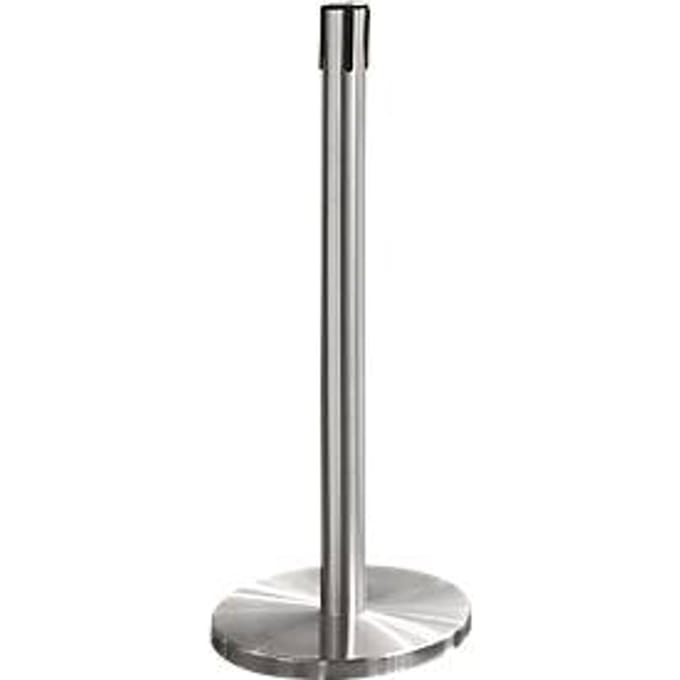 Afzetpaal GLA55, zonder trekband, van rvs, H 985 mm