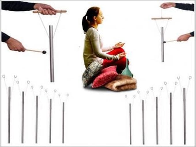 Klankbuizen Healing Energy voor hersengolven - 75-77 - Aluminium