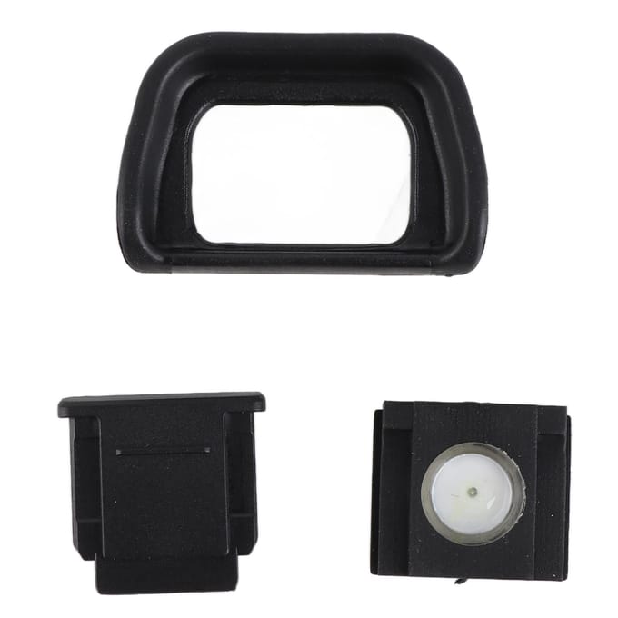 Camera Oculair Oogschelp EP‑10 Zoeker Oogschelp Flitsschoen Afdekkingsset voor A6000 A6100 A6300 A5000 black