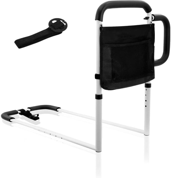 MKSS® Bedsteun - Bedbeugel - Bedsteun/Bedbeugel - Bedsteun Ouderen - Zwart en Wit