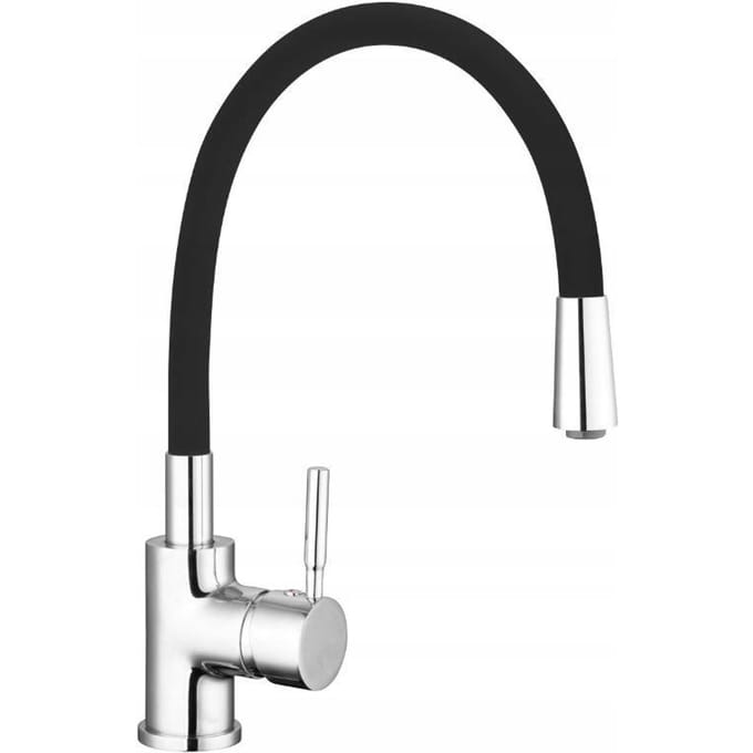 Flexibele zwarte kraanuitloop Diamond King - Keuken