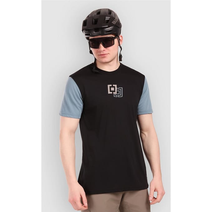Horsefeathers Fury Fietsshirt (zwart/citadel) - M
