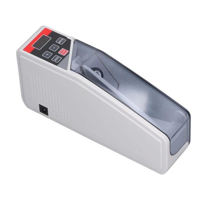 Bankbiljet Tellersmachine Handheld Bankbiljet Papiergeld Geld Contant Geld Teller Machine gray