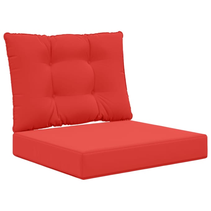 vidaXL Buiten bankkussen Polyester Rood 60 x 50,5 cm