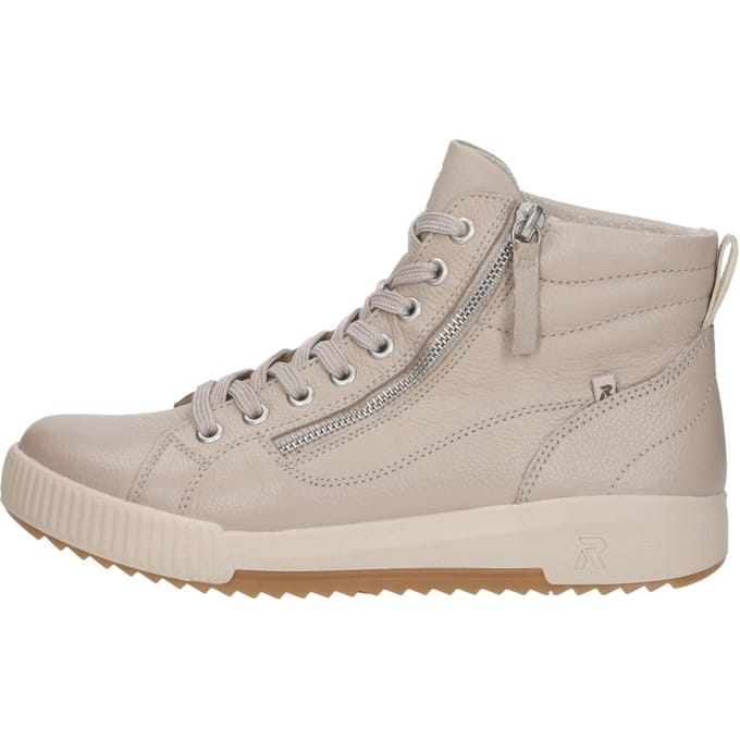 Rieker Revolution Veterschoenen Hoog - beige - Maat 36