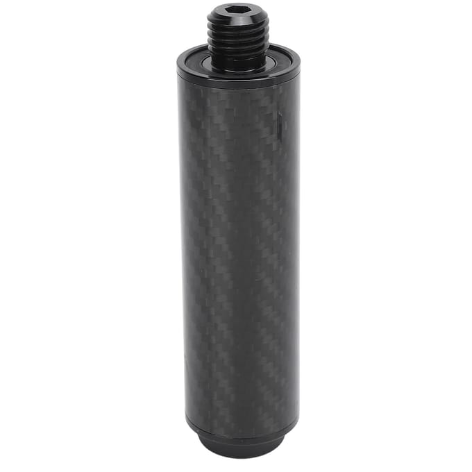 4 Inch Koolstofvezel Biljart Pool Keu Verlengstuk Verlengstuk Accessoires met Rubberen Bumper voor gray