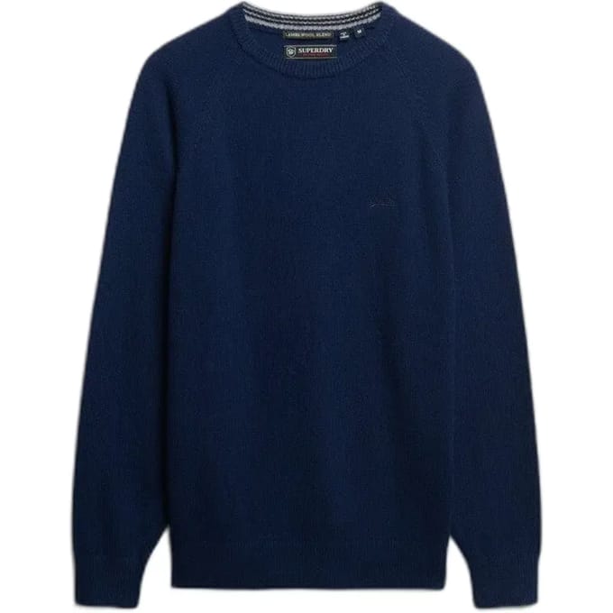 Gemengde wol trui Superdry
