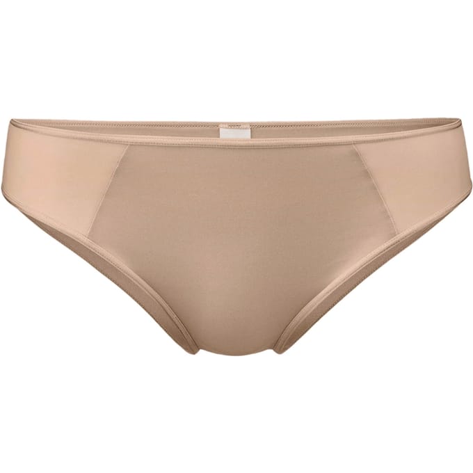 Heupslip van zijdezachte microvezels - karamel - Gr. 44 van Goldner Fashion