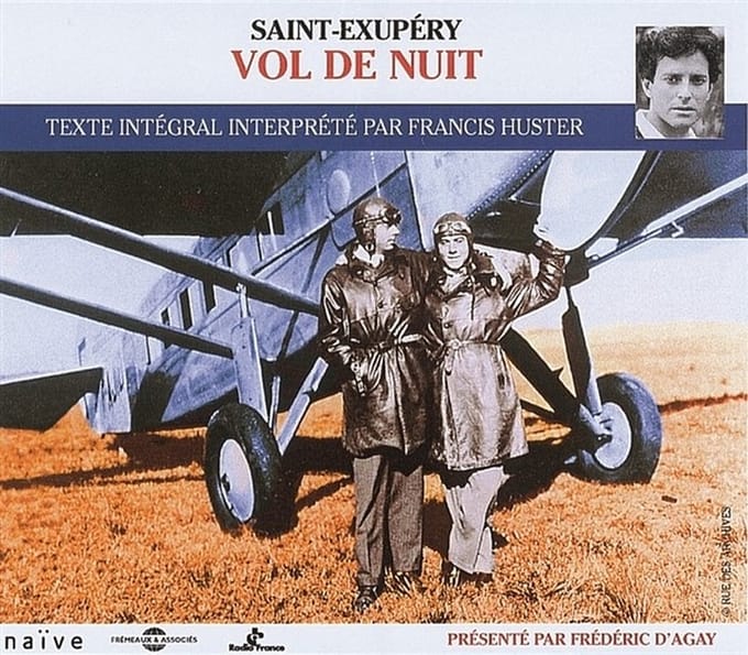 Antoine De Saint-Exupéry - Vol De Nuit - Lu Par Francis Huster (2 CD)