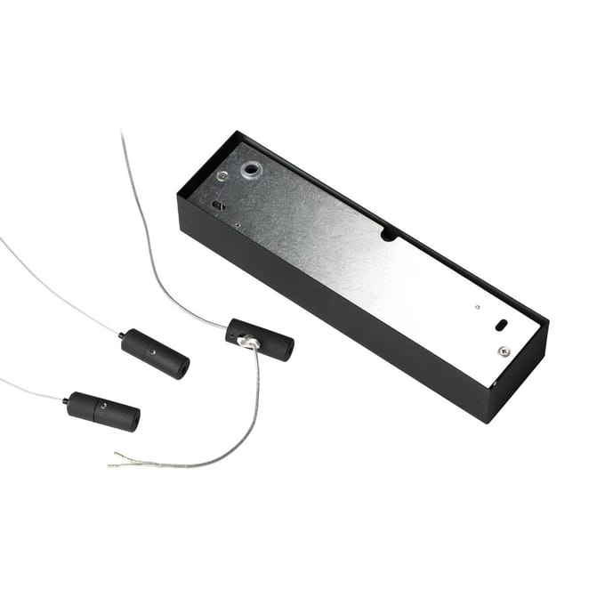 Ideal Lux LED-pendel Oracle Slim 70 x 70 cm zwart 3.000 K