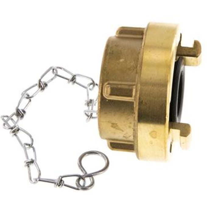 25-D (31 mm) Messing Blindkap voor Storz-koppeling