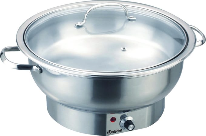 Pentola Scaldavivande elettrica per tenere il cibo caldo 3,8l - Bartscher 500835
