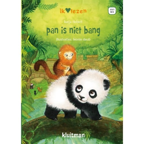 Ik hou van lezen. pan is niet bang (AVI-M3) Voorleesboeken