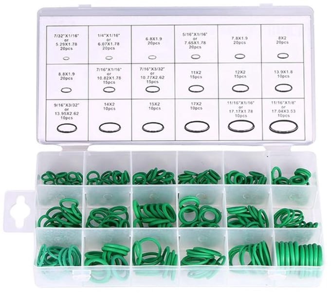 Dailygoods- Afdichtringen 270 Stuks - O-ringen Set 18 Maten